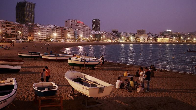 Playa de Las Canteras, Las Palmas de Gran Canaria